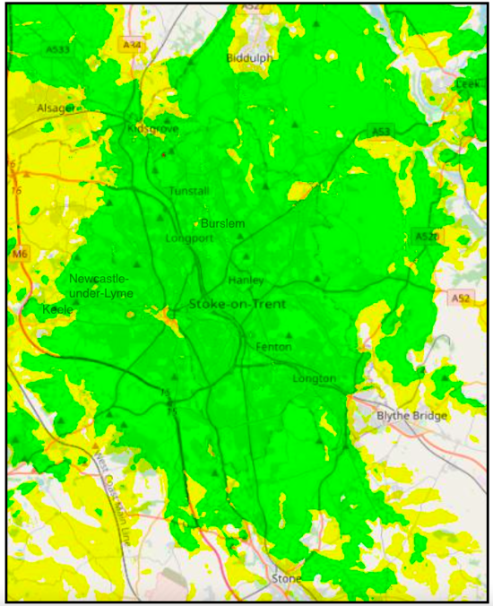 Small Scale DAB for Stoke on Trent and Newcastle under Lyme